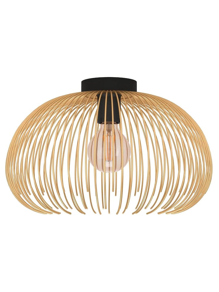 Eglo Gold Venezuela IP20 Flush Mounted Ceiling Light - Image 2 of 3