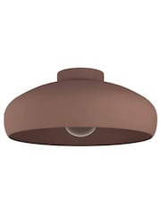 Eglo Brown Mogano Retro Inspired Ceiling Light - Image 2 of 3