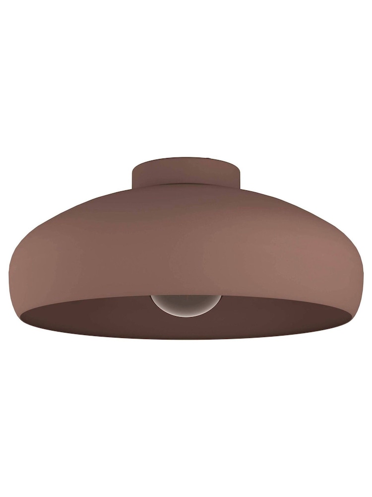 Eglo Brown Mogano Retro Inspired Ceiling Light - Image 2 of 3