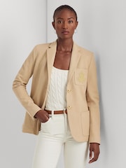 Lauren Ralph Lauren Anfisa Crest Logo Blazer Jacket - Image 1 of 8