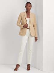 Lauren Ralph Lauren Anfisa Crest Logo Blazer Jacket - Image 3 of 8