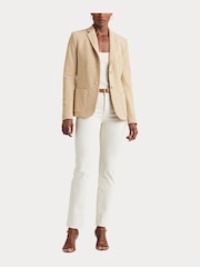 Lauren Ralph Lauren Anfisa Crest Logo Blazer Jacket - Image 7 of 8