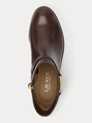 Lauren Ralph Lauren Briela Burnished Leather Boots - Image 4 of 4