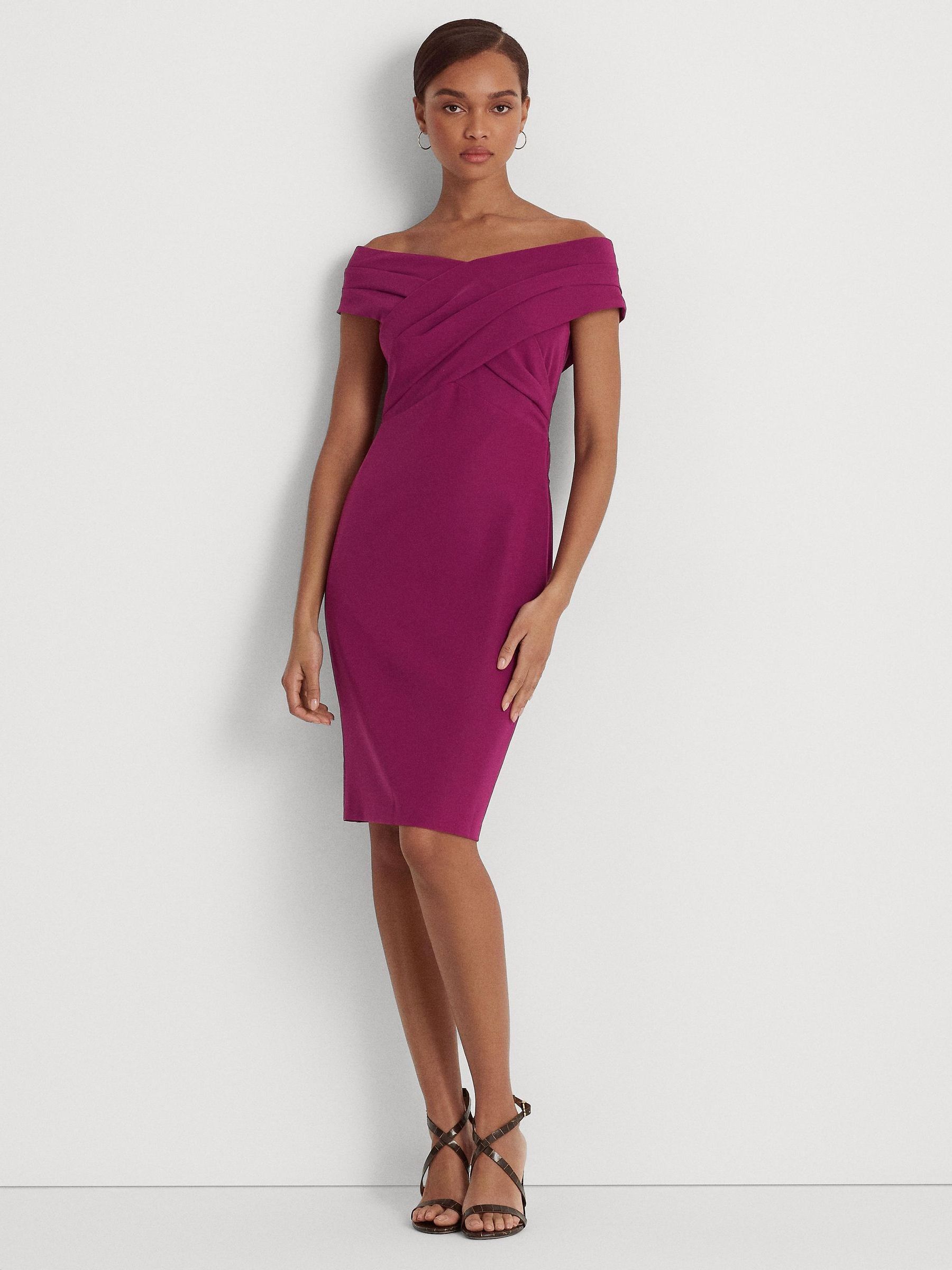 Ralph lauren off the shoulder dress outlet