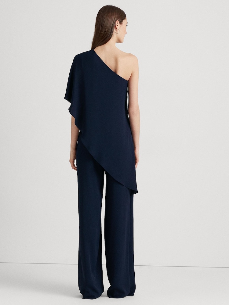 Синий - Комбинезон на одно плечо с Ralph Lauren Lauren April - Image 2 of 6