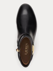 Lauren Ralph Lauren Briela Burnished Leather Boots - Image 4 of 4