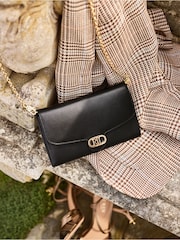 Lauren Ralph Lauren Adair Leather Crossbody Bag - Image 8 of 11