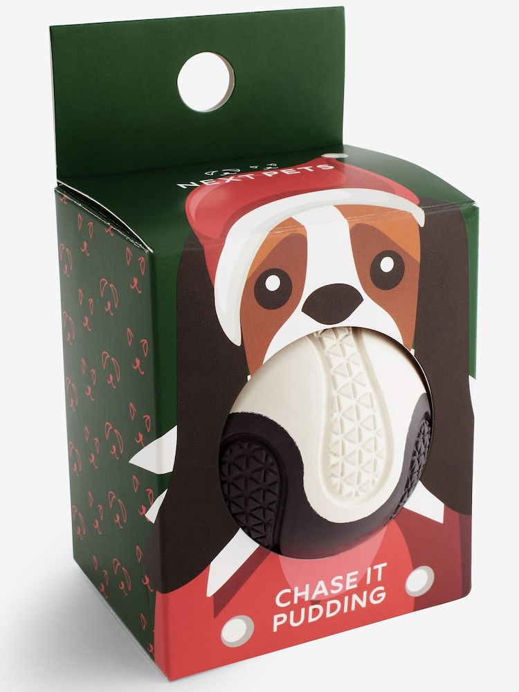 Christmas Pudding Ball In A Box Pet Toy - Image 2 of 3