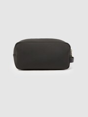 Reiss Khaki Carter Neoprene Wash Bag - Image 4 of 4
