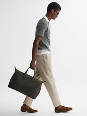 Reiss Khaki Elliot Neoprene Holdall - Image 2 of 6
