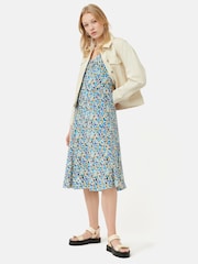 Jigsaw Cream Carnation Tea Dress - Image 2 of 7