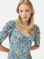 Jigsaw Cream Carnation Tea Dress - Image 6 of 7