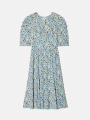 Jigsaw Cream Carnation Tea Dress - Image 7 of 7