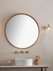 Gallery Home Satin Brass Kamlon 1 Bulb Bathroom Wall Light - Image 5 of 6