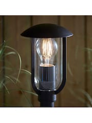 Gallery Home Black Cornwall 1 Bulb Outdoor Wall Light - Image 2 of 7
