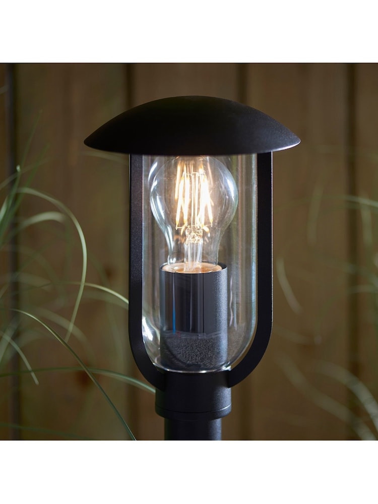 Gallery Home Black Cornwall 1 Bulb Outdoor Wall Light - Image 2 of 7