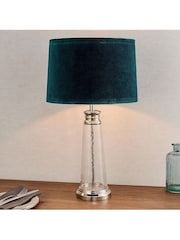 Gallery Home Teal Colborne Table Lamp - Image 1 of 7