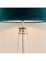 Gallery Home Teal Colborne Table Lamp - Image 6 of 7