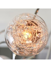 Gallery Home Chrome 6 Light Albert Flush Ceiling Light - Image 3 of 7
