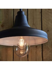 Gallery Home Black Kimmy 1 Bulb Outdoor Wall Light - Image 1 of 7