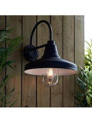 Gallery Home Black Kimmy 1 Bulb Outdoor Wall Light - Image 3 of 7