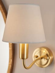 Gallery Home Satin Brass Cranbrook 1 Bulb Bathroom Wall Light - Image 3 of 7