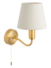 Gallery Home Satin Brass Cranbrook 1 Bulb Bathroom Wall Light - Image 7 of 7
