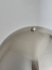 Gallery Home Brushed Nickel Barrie 1 Bulb Floor Lamp - Image 4 of 7
