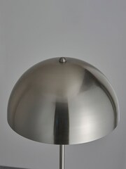 Gallery Home Brushed Nickel Barrie 1 Bulb Floor Lamp - Image 5 of 7