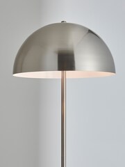 Gallery Home Brushed Nickel Barrie 1 Bulb Floor Lamp - Image 6 of 7