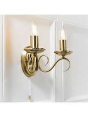 Gallery Home Antique Brass Banff Wall Light - Image 2 of 8
