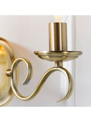 Gallery Home Antique Brass Banff Wall Light - Image 3 of 8