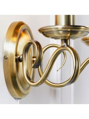 Gallery Home Antique Brass Banff Wall Light - Image 4 of 8