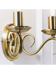 Gallery Home Antique Brass Banff Wall Light - Image 6 of 8