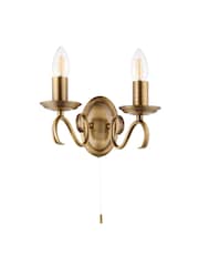 Gallery Home Antique Brass Banff Wall Light - Image 7 of 8