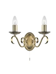 Gallery Home Antique Brass Banff Wall Light - Image 8 of 8