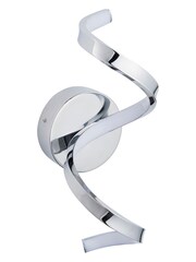 Gallery Home Chrome Lethbridge 1 Bulb Bathroom Wall Light - Image 8 of 8