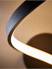 Gallery Home Black Lethbridge 1 Bulb Bathroom Wall Light - Image 2 of 3