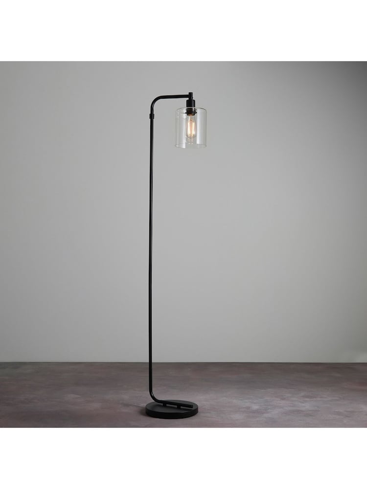 Gallery Home Black Boldo Floor Lamp - Image 1 of 7