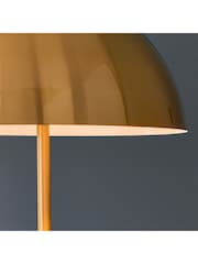 Gallery Home Antique Brass Barrie 1 Bulb Floor Lamp - Image 4 of 5