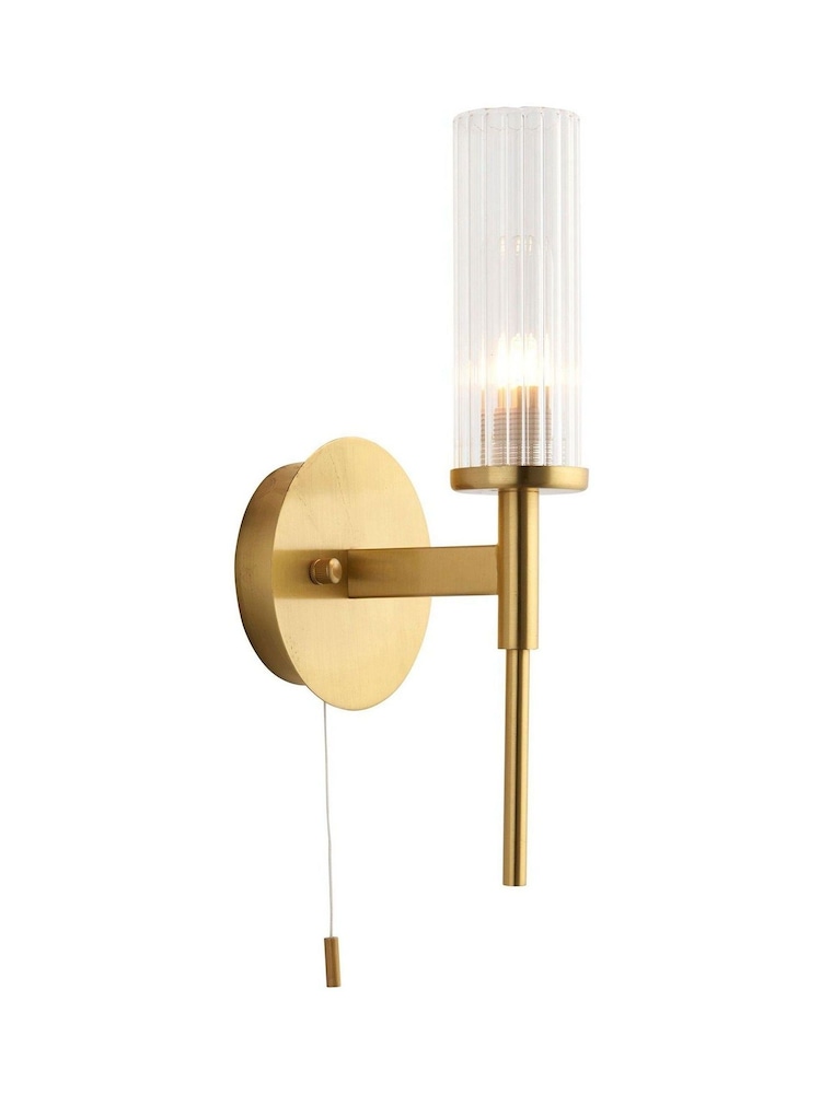 Gallery Home Brass Orillia 1 Bulb Bathroom Wall Light - Image 3 of 3 Gallery Home Brass Orillia 1 Bulb Bathroom Wall Light - Image 3 of 3