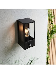 Gallery Home Black Javier PIR 1 Bulb Outdoor Wall Light - Image 2 of 8