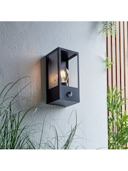 Gallery Home Black Javier PIR 1 Bulb Outdoor Wall Light - Image 3 of 8