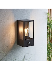 Gallery Home Black Javier PIR 1 Bulb Outdoor Wall Light - Image 5 of 8