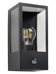Gallery Home Black Javier PIR 1 Bulb Outdoor Wall Light - Image 8 of 8