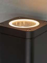 Gallery Home Black Halifax 2 Bulb Outdoor Wall Light - Image 5 of 7