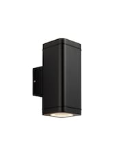 Gallery Home Black Halifax 2 Bulb Outdoor Wall Light - Image 6 of 7