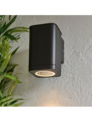 Gallery Home Black Halifax 1 Bulb Outdoor Wall Light - Image 5 of 8