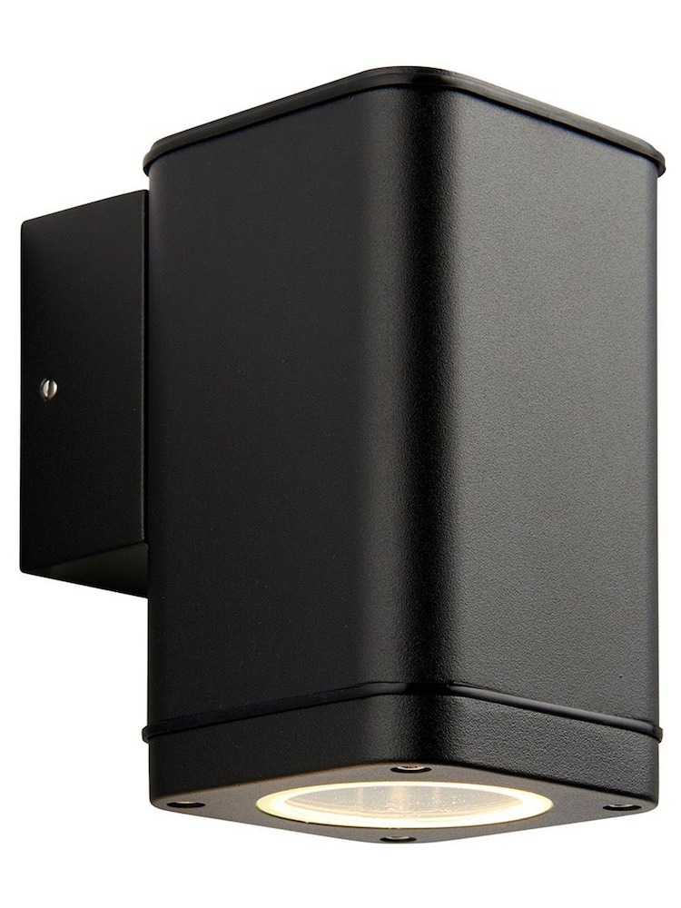 Gallery Home Black Halifax 1 Bulb Outdoor Wall Light - Image 8 of 8