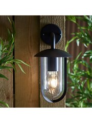 Gallery Home Black Cornwall 1 Bulb Outdoor Wall Light - Image 3 of 8